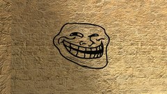 Wall trollface