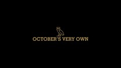 Wall Typography banner October drake Owls ovoxo musican 