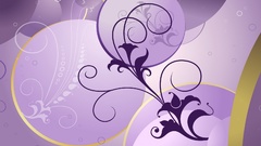Wallpaper spring abstract purple