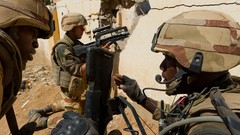 War Army fight soldiers French order Holes military Africa 