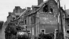 War Army Sherman tanks