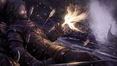 War death arrows concept art Medieval Marek Okon