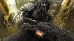 War fierce warrior alien