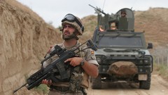 War fight patrol Iveco Spanish combat Rifles infantry NATO 