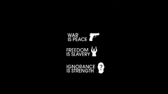 War freedom peace 1984