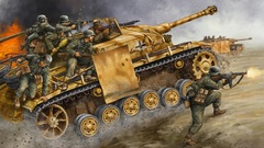 War Guns tanks combat