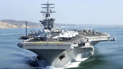 War military battleships USS Nimitz