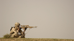 War military sniper troops