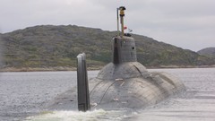 War military submarine Typhoon