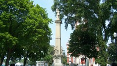 War monument high military