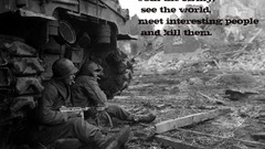 War Quotes grayscale