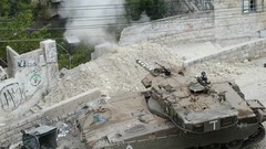 War smoke dust Army fight soldiers armor military Commander 