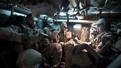 War soldiers military reading tanks infantry NATO Afghanistan 