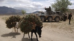 War soldiers military roads patrol tanks NATO donkey 
