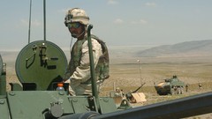 War soldiers patrol tanks infantry NATO Afghanistan apc Polish 