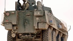 War soldiers patrol tanks NATO Afghanistan apc Polish warfare 