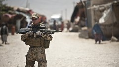 War weapons Guns Army soldiers military sniper patrol German 