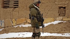 War weapons Guns soldiers patrol jackets Rifles infantry NATO 