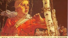 War wire Russian posters Great Patriotic War propaganda Nazi