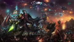 War Zerg pc games fan art video games starcraft ii Protoss 