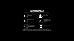 Warning battles posters crabs