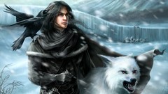 Warriors artwork A Song of Ice and Fire jon snow fantasy art