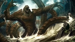 Warriors Clash of the Titans creatures fantasy art
