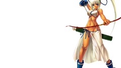 Warriors legs Archers Simple Background hentai sideboobs 