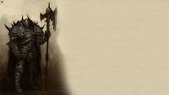 Warriors warhammer fantasy art Simple Background Daarken