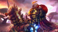 Warriors world of warcraft paladin dwarfs video games fantasy 