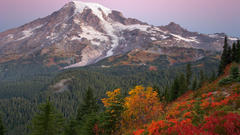 Washington World sunrise at