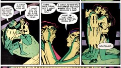 Watchmen kissing Silk Spectre