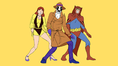 Watchmen Silk Spectre dancing