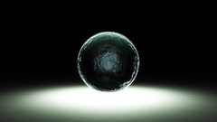 Water abstract balls aqua