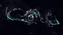 Water abstract Pulse digital art Martin Grohs