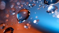 Water abstract widescreen blob