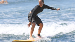 Water Actress surfing Helen