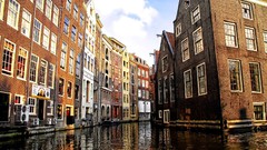 Water Amsterdam canal cityscapes