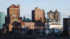 Water apartment New buildings Towers York rooftop