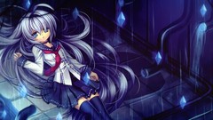 Water blue eyes school