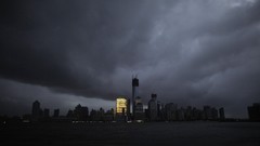 Water buildings rivers cityscapes new york city skylines 