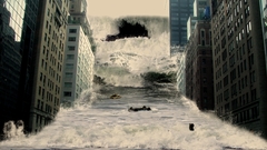 Water cityscapes flood