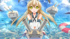 Water clouds sky Aircraft Photoshop Anime marionette anime 