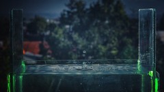 Water drop composition