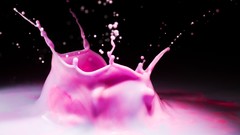 Water drops splashes liquid