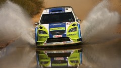 Water dust rally races racing wrc Rally Car racing cars rally 