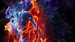 Water fire Elemental