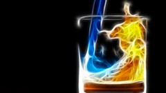 Water fire glass elements drinking Elemental