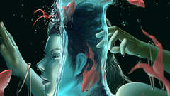 Water fish fantasy art