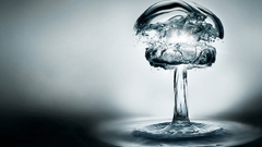 Water for background burst This had